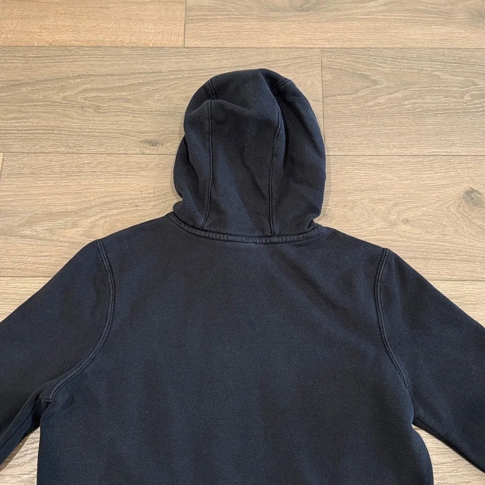 NIKE Black Sportswear Club Fleece Cotton Terry Pullover Hoodie Sweatshirt‎ Sz XL